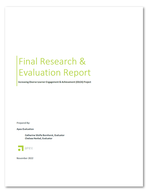 Research & Evaluation Report